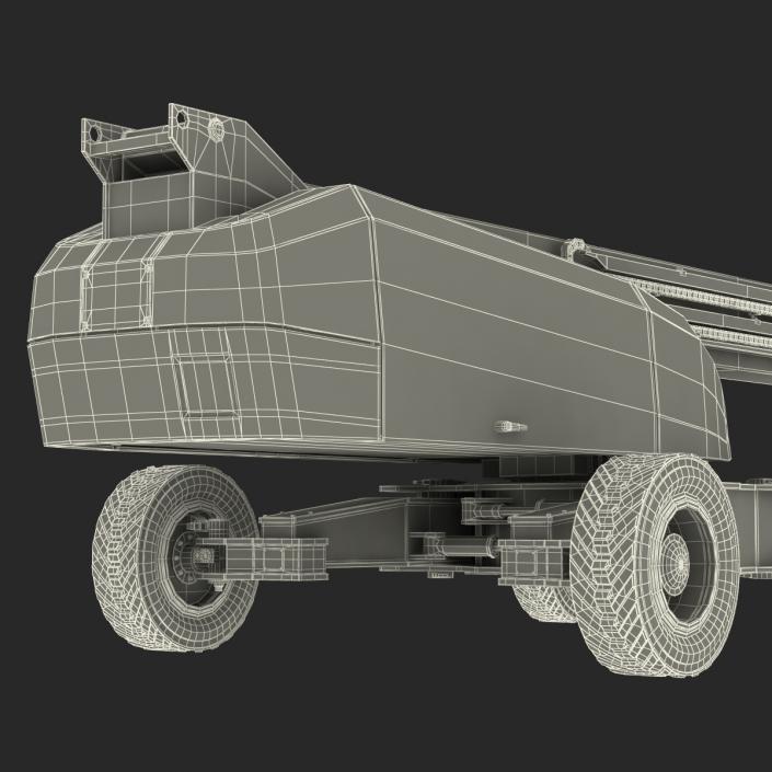 Telescopic Boom Lift JLG 1850 sj Rigged 3D model